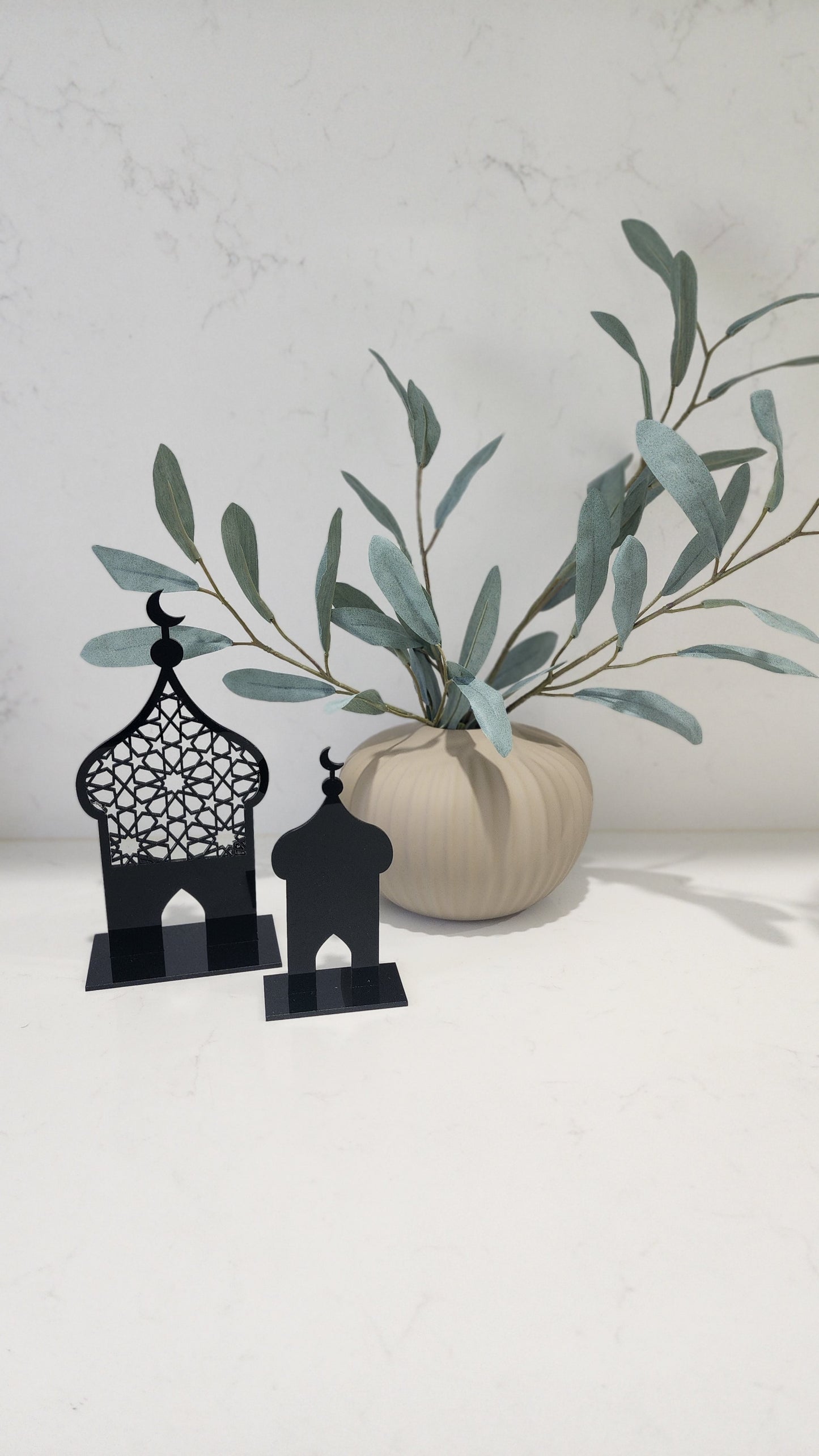 Nude ramadan olive branch arrangement