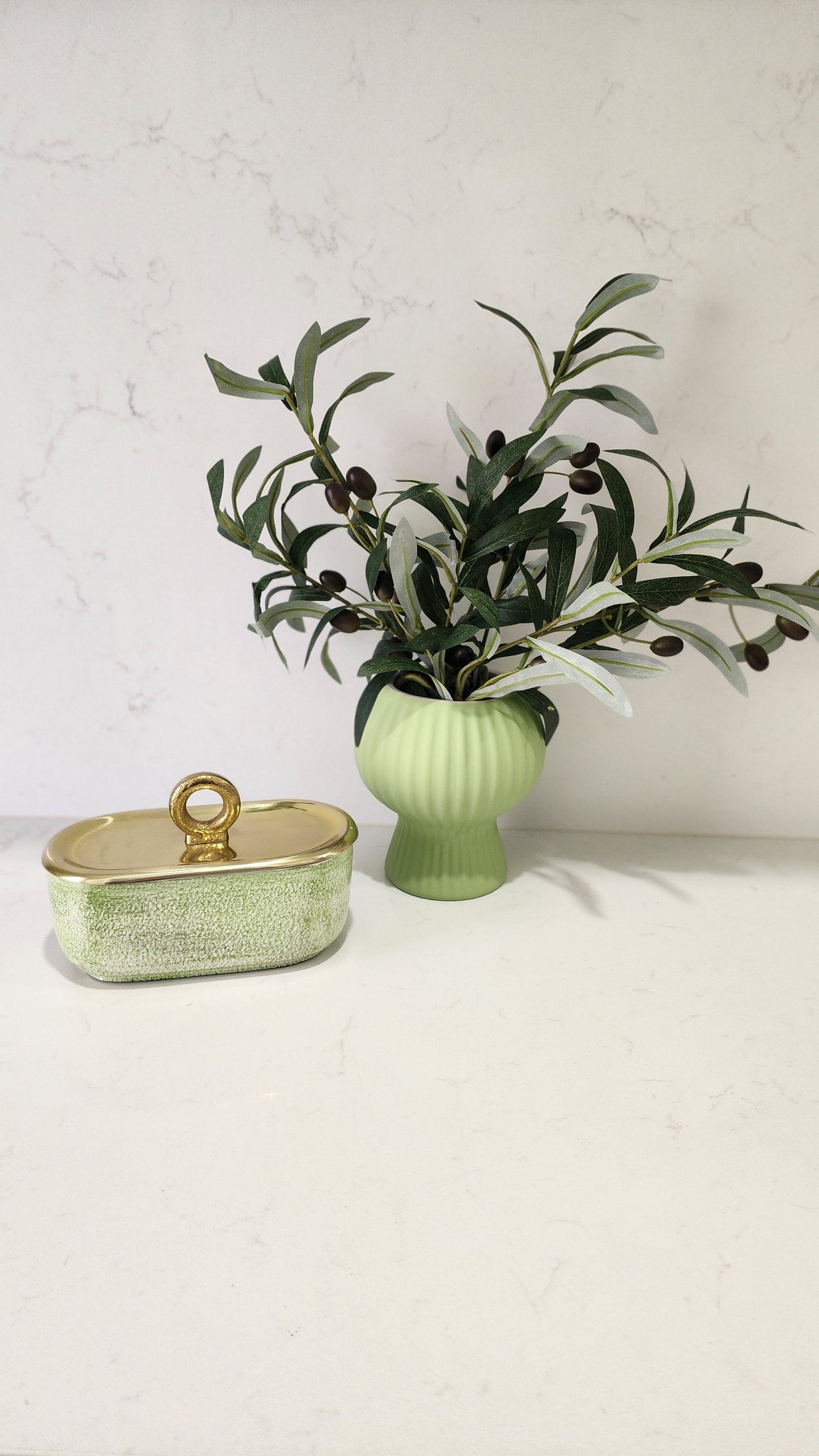 Elias ramadan olive branch arrangement