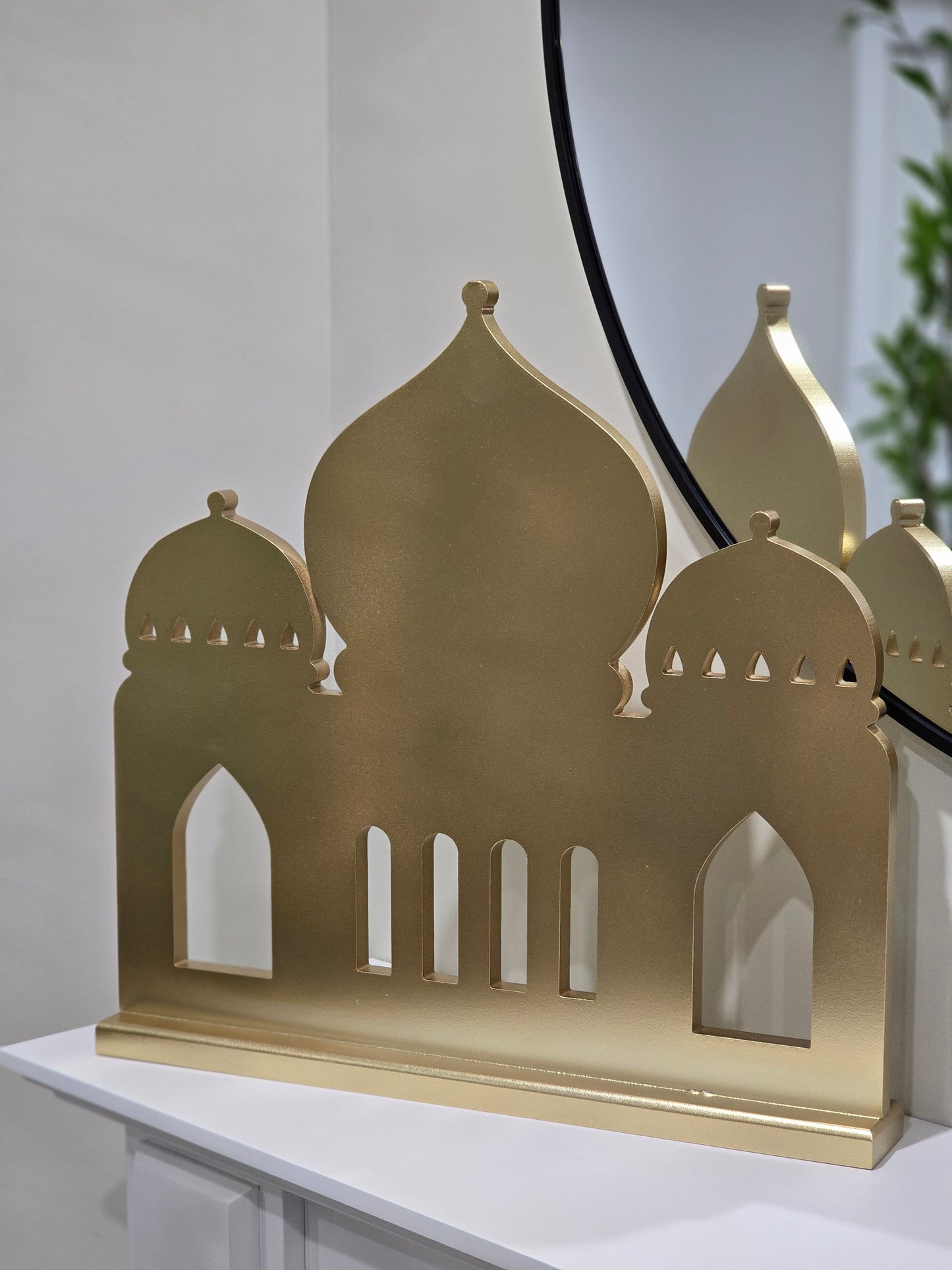 Ramadan gold wood mosque