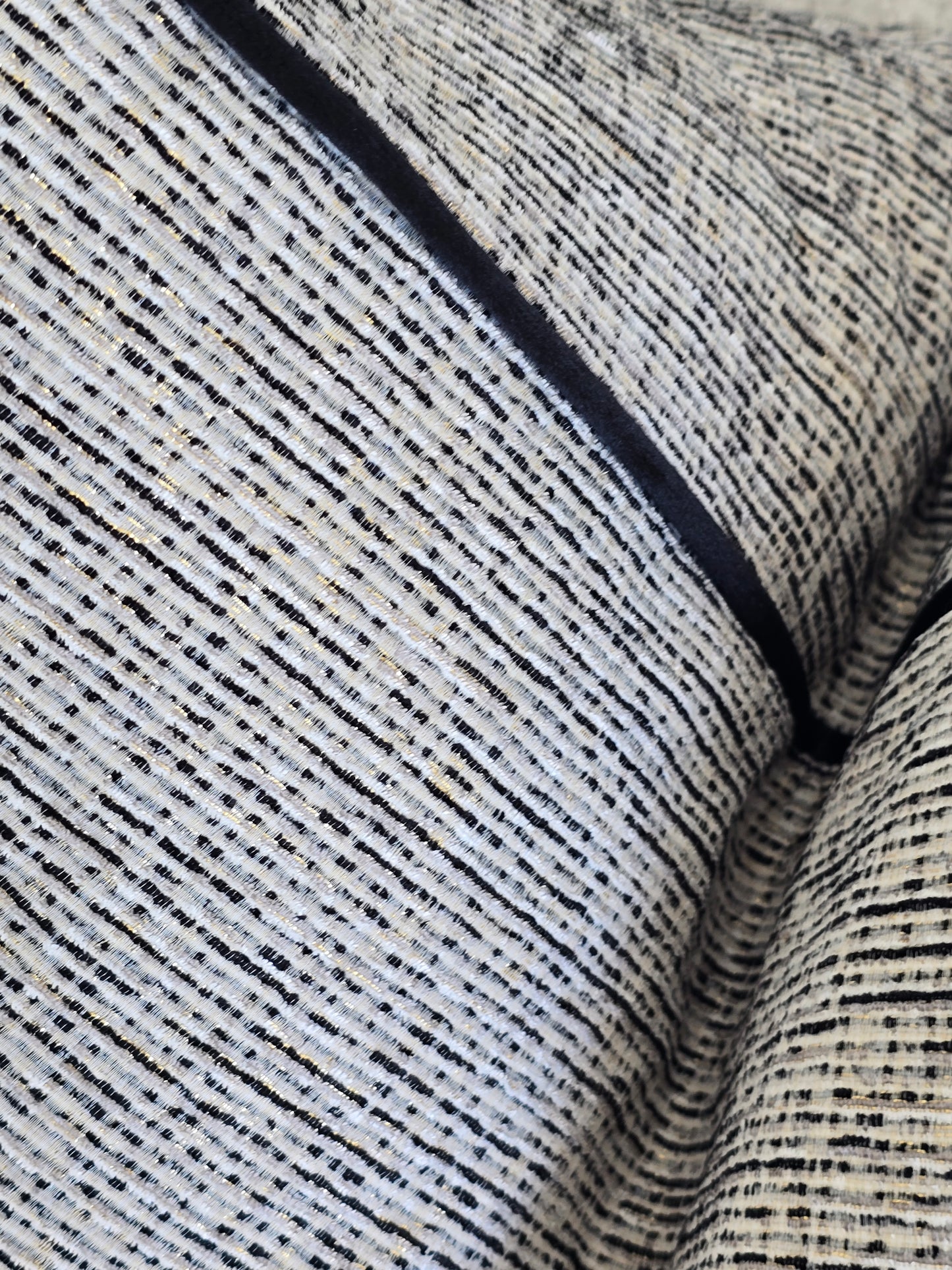 Vince black cushion