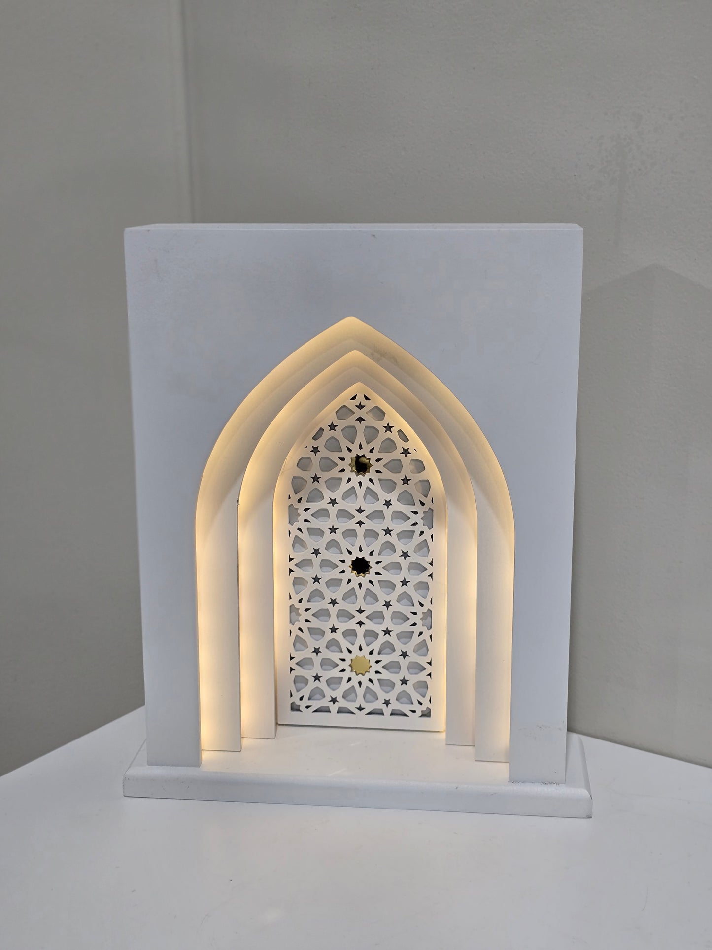 Ramadan sahara arch light white