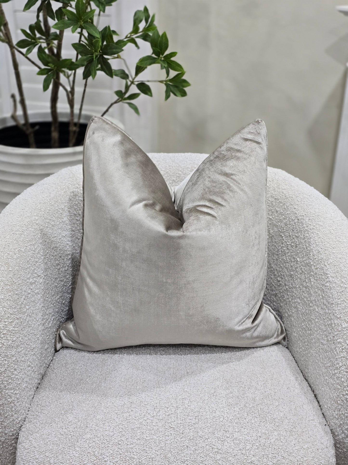 Channel Luxe cushion