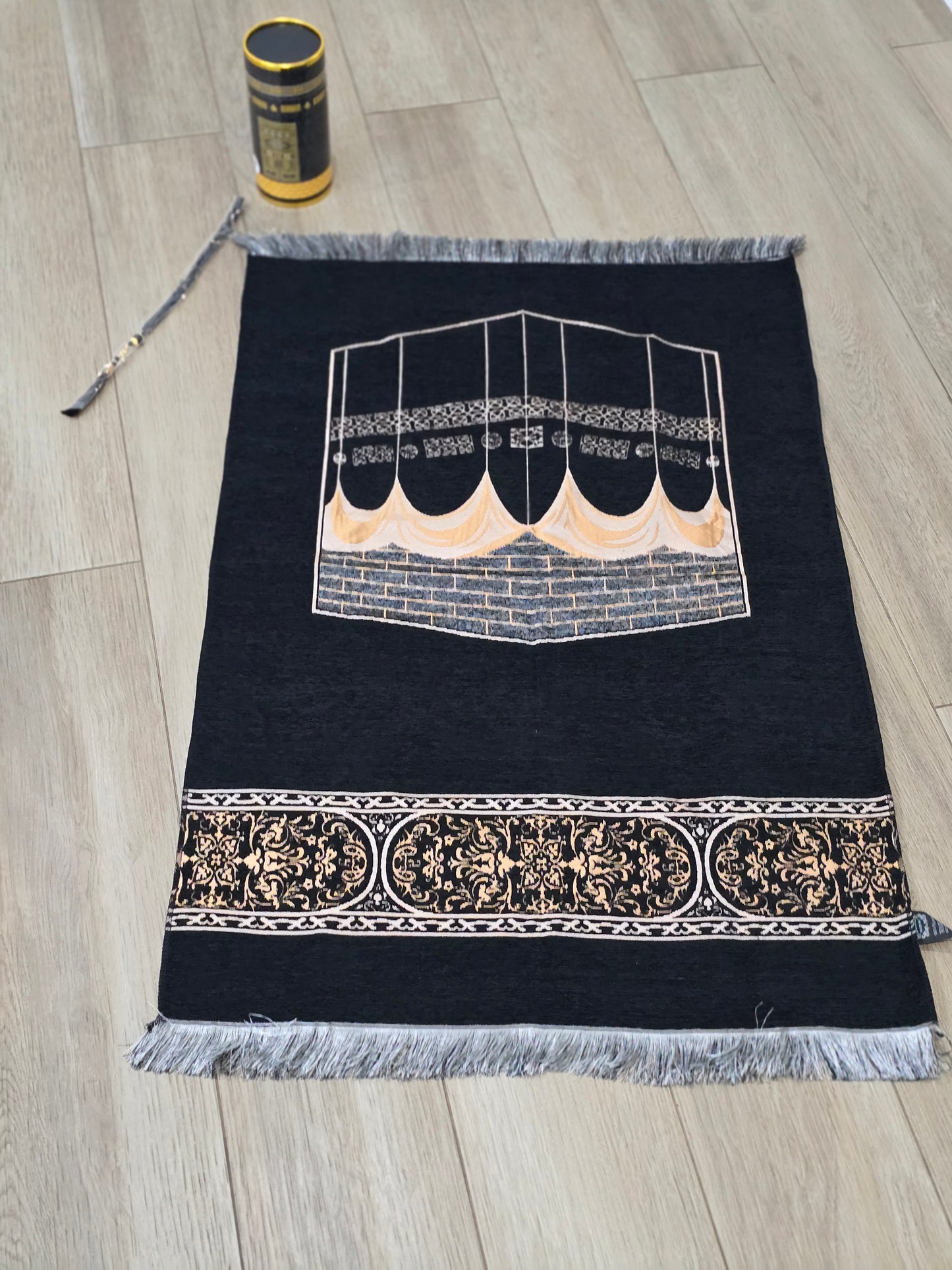 Ramadan kabbah prayer mat gift box set