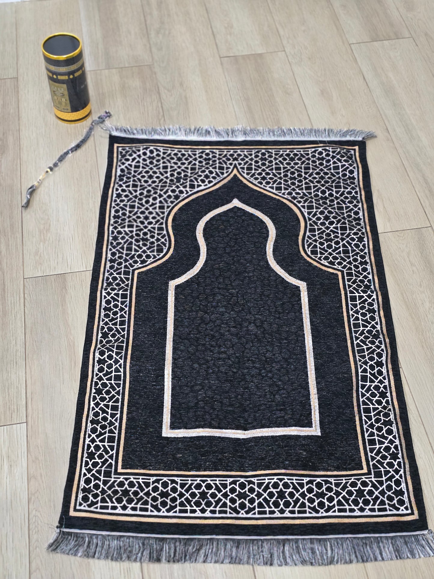 Ramadan arch prayer mat set box