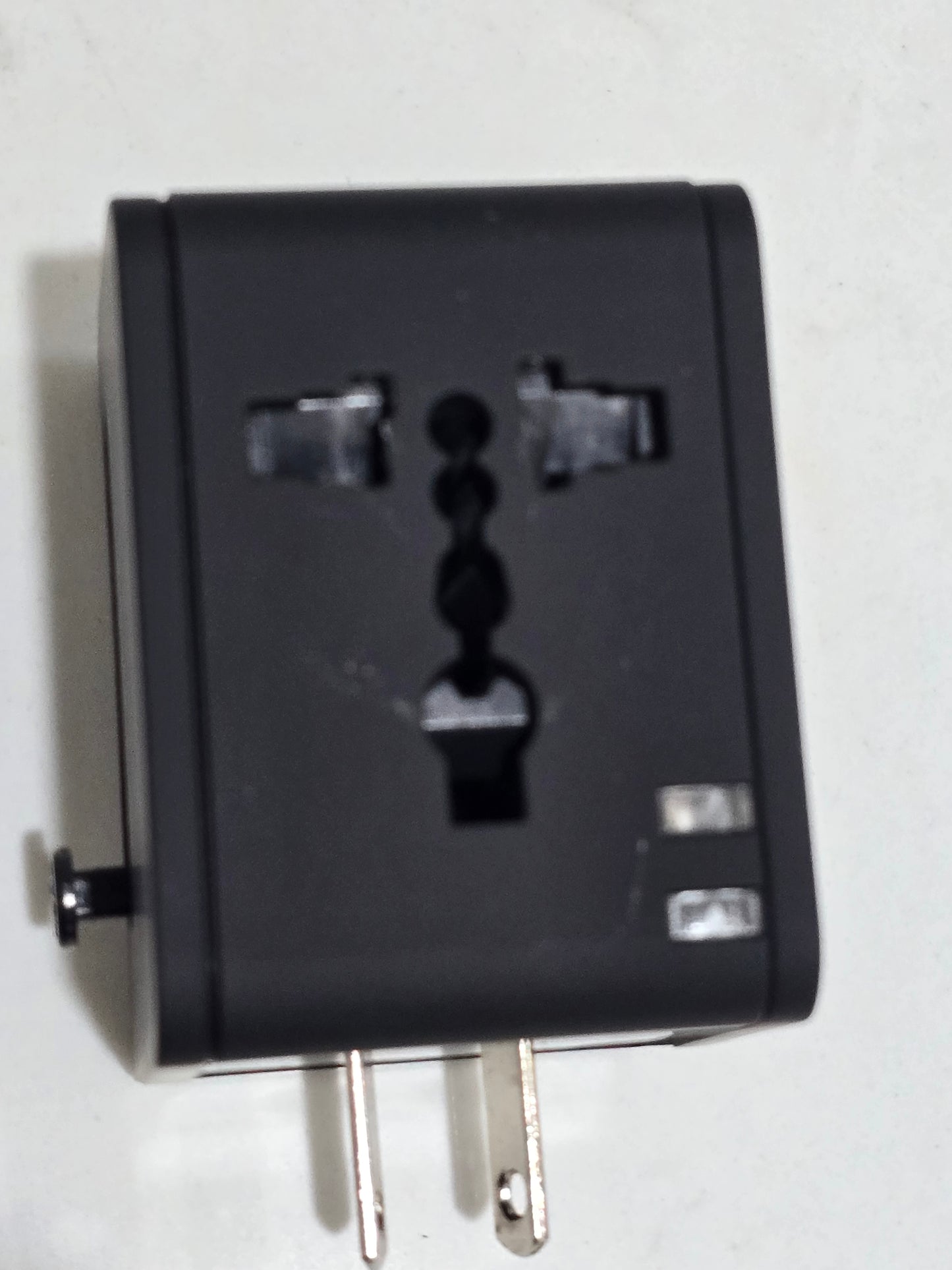 Ramadan multi nation travel adapter with usb charger