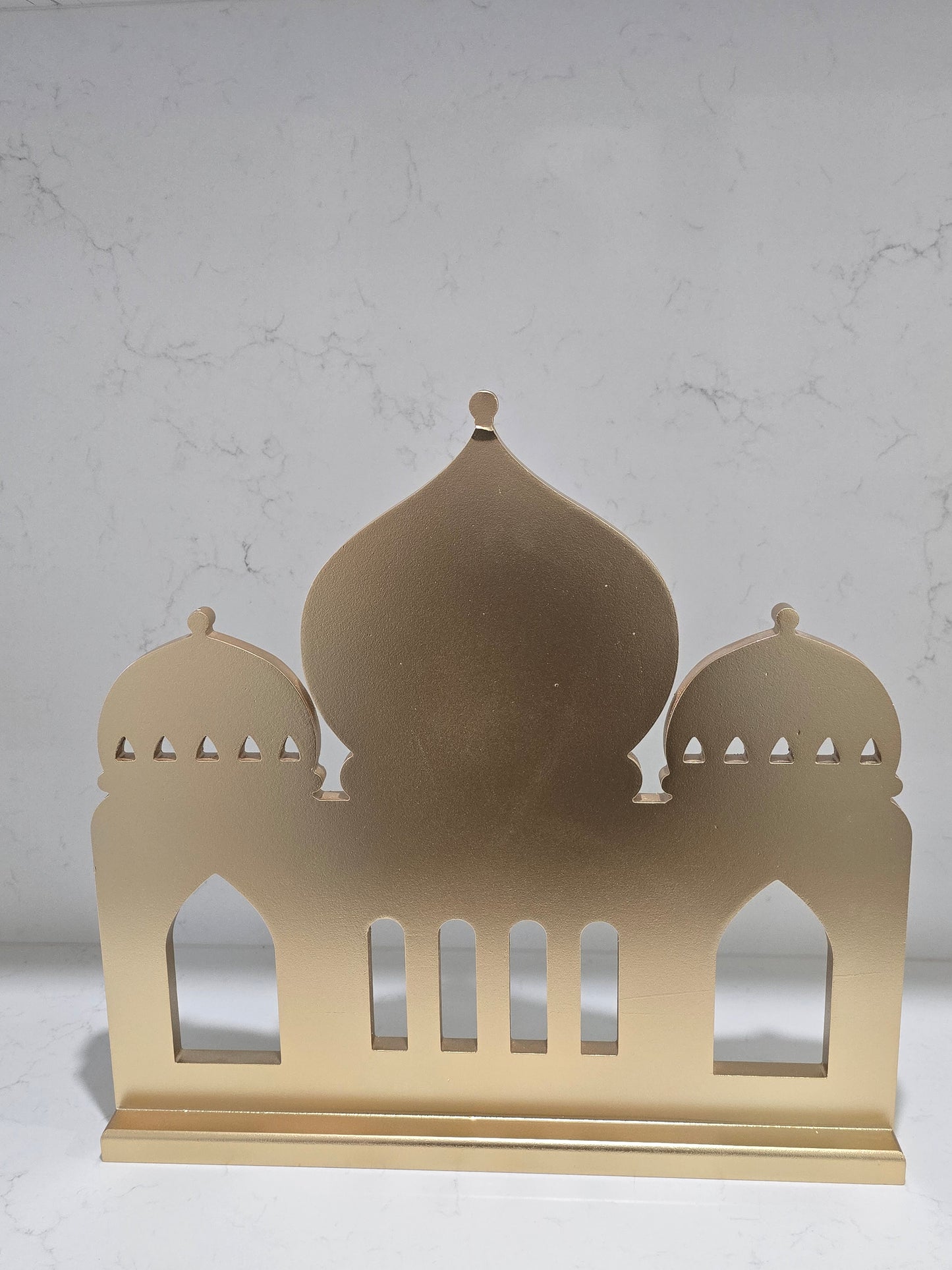 ExDisplay damaged gold mosque (B)