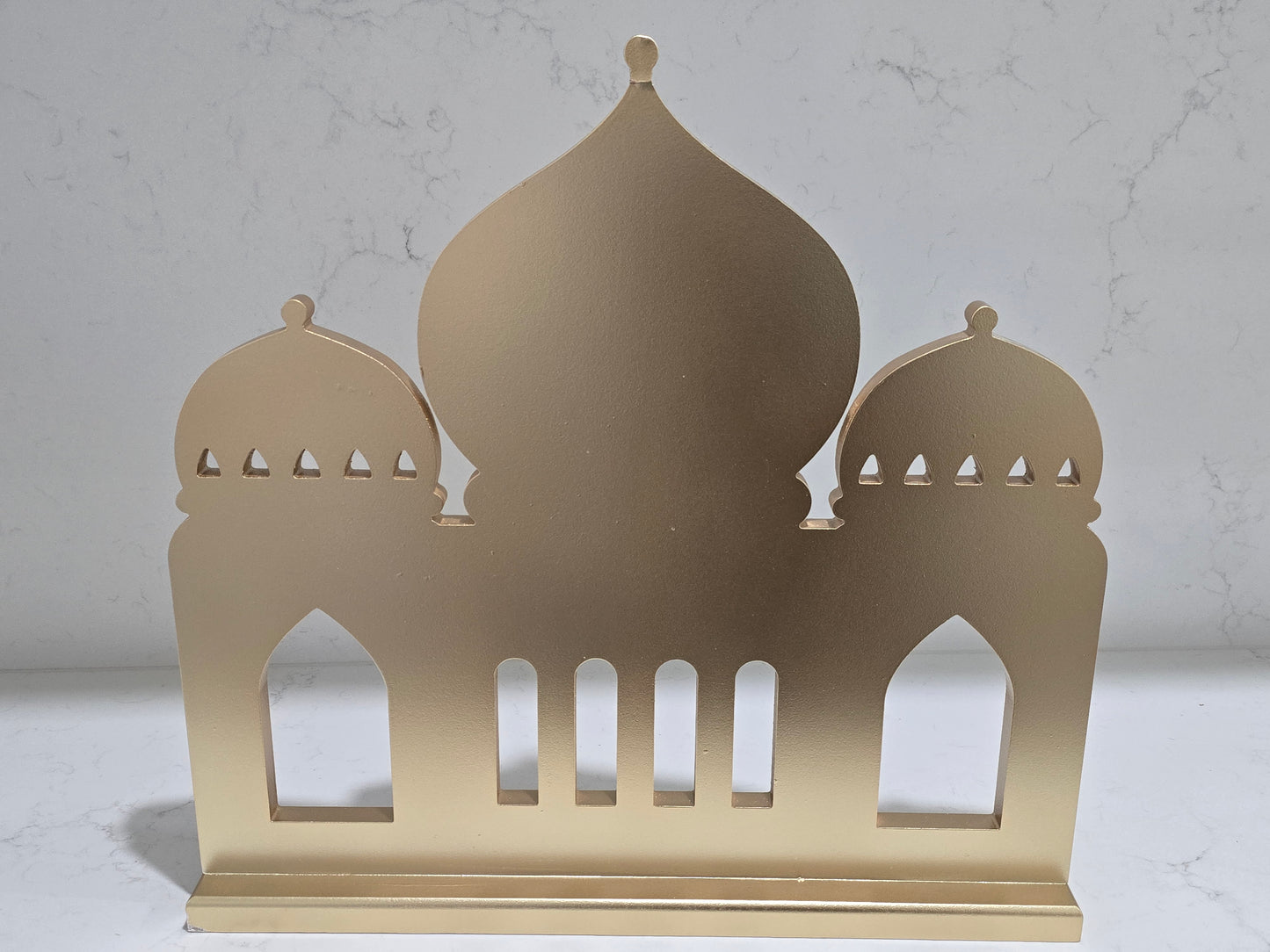 EXDISPLAY damaged gold mosque (g)