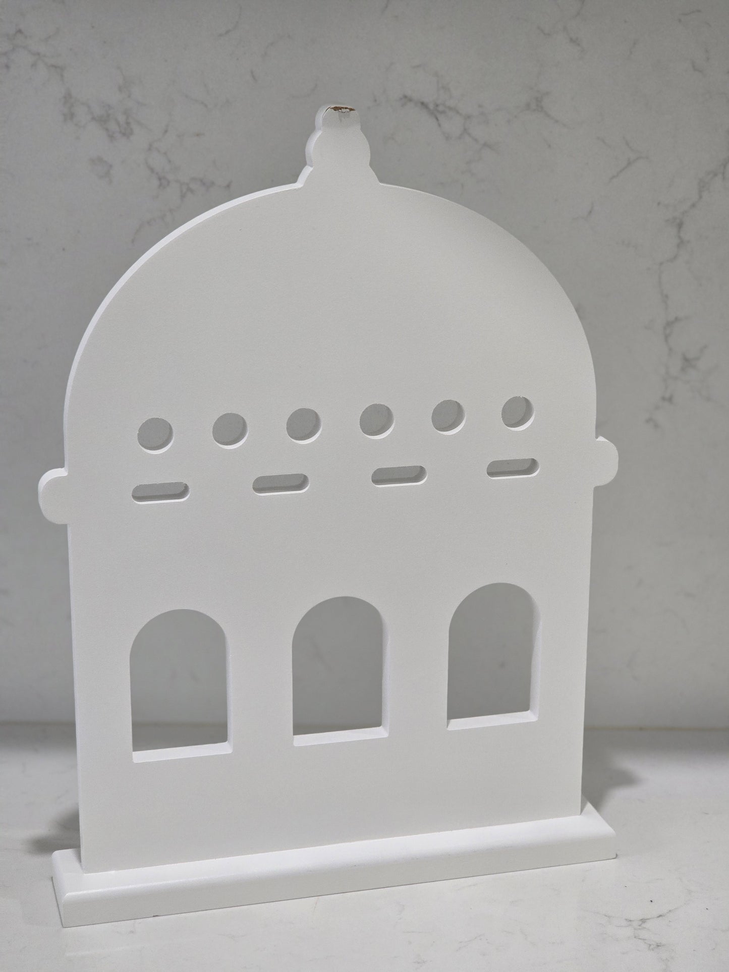 Ex Display damaged white mosque (A)