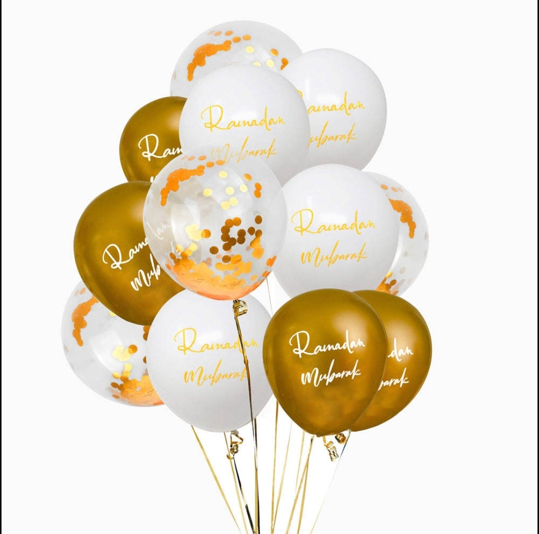 Ramadan balloon 12 pack
