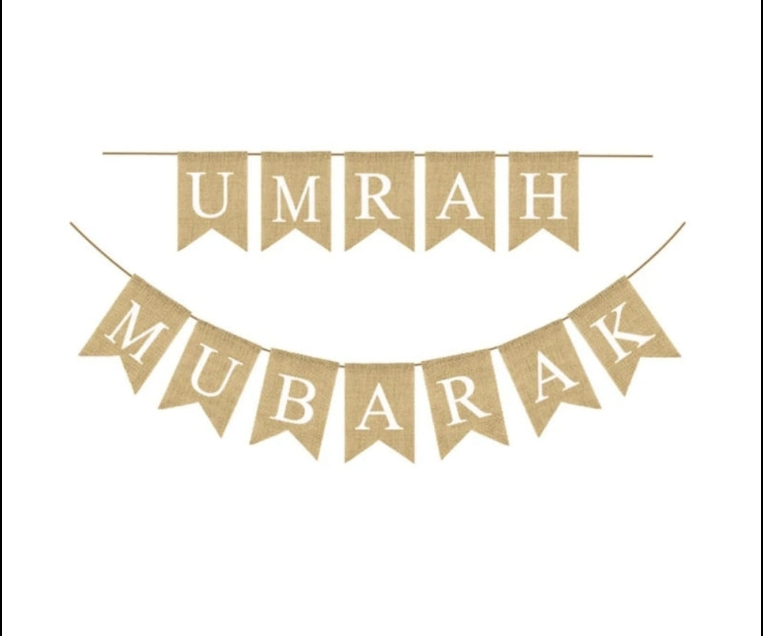 Umrah mubarak buntimg(eid/ramadan )