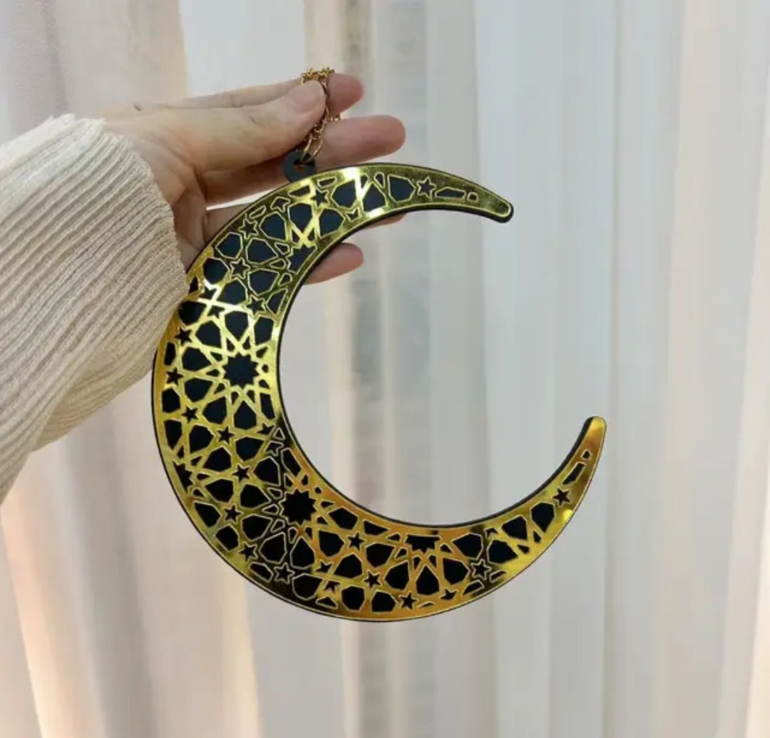 Ramadan acrylic cresent