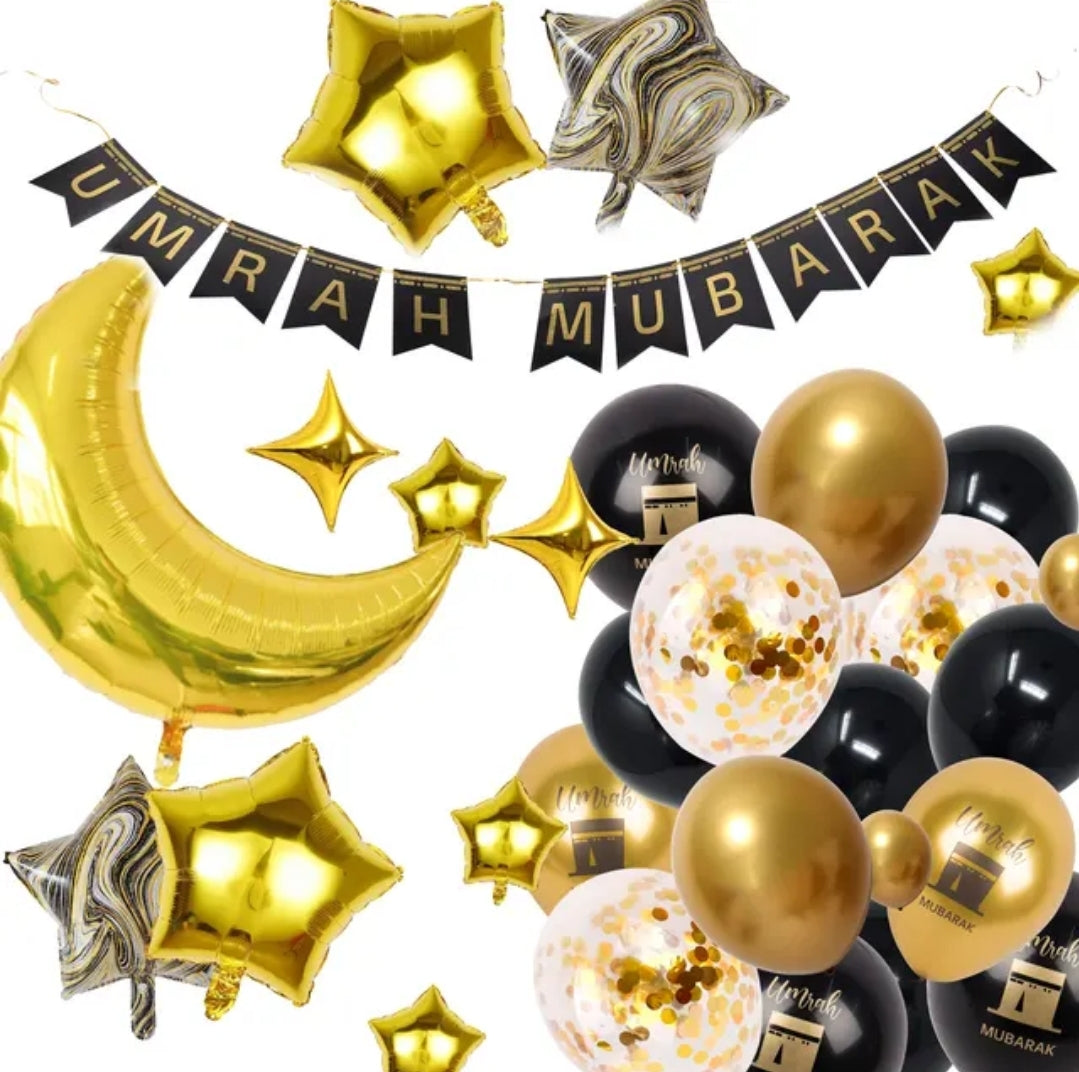 Umrah balloon pack set