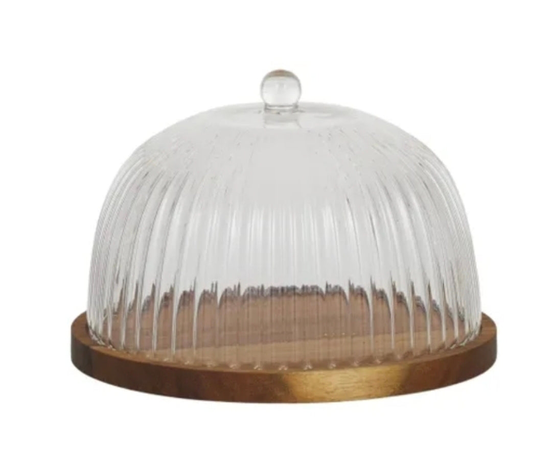 Ramadan olive mediterranean collection wood glass dome