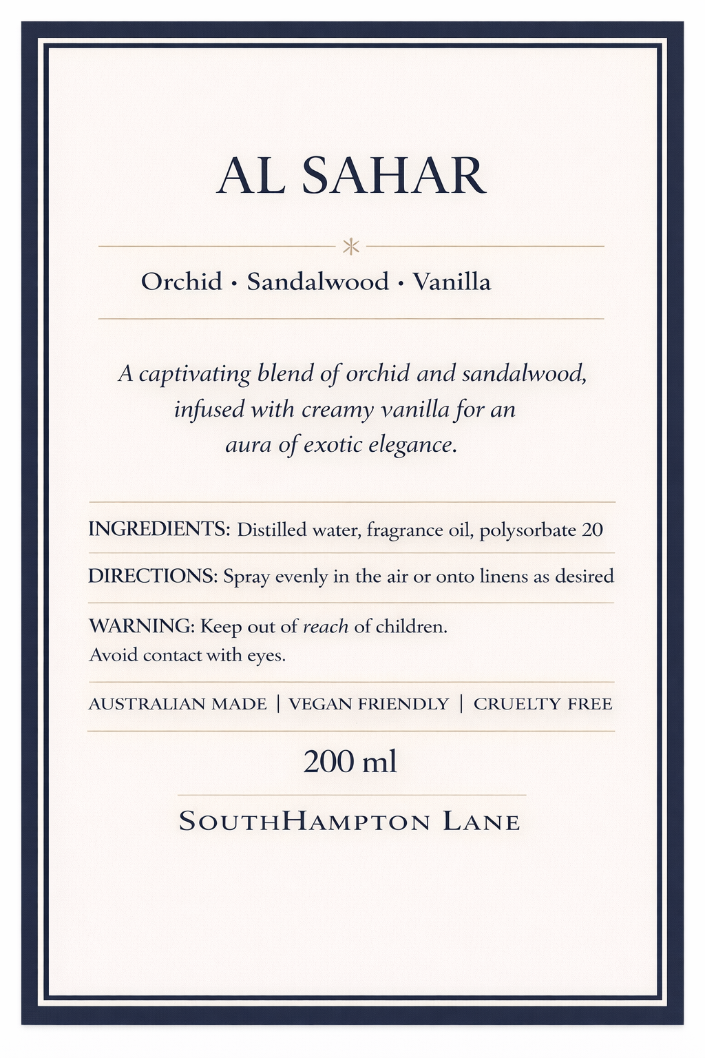 Al-sahar Roomspray