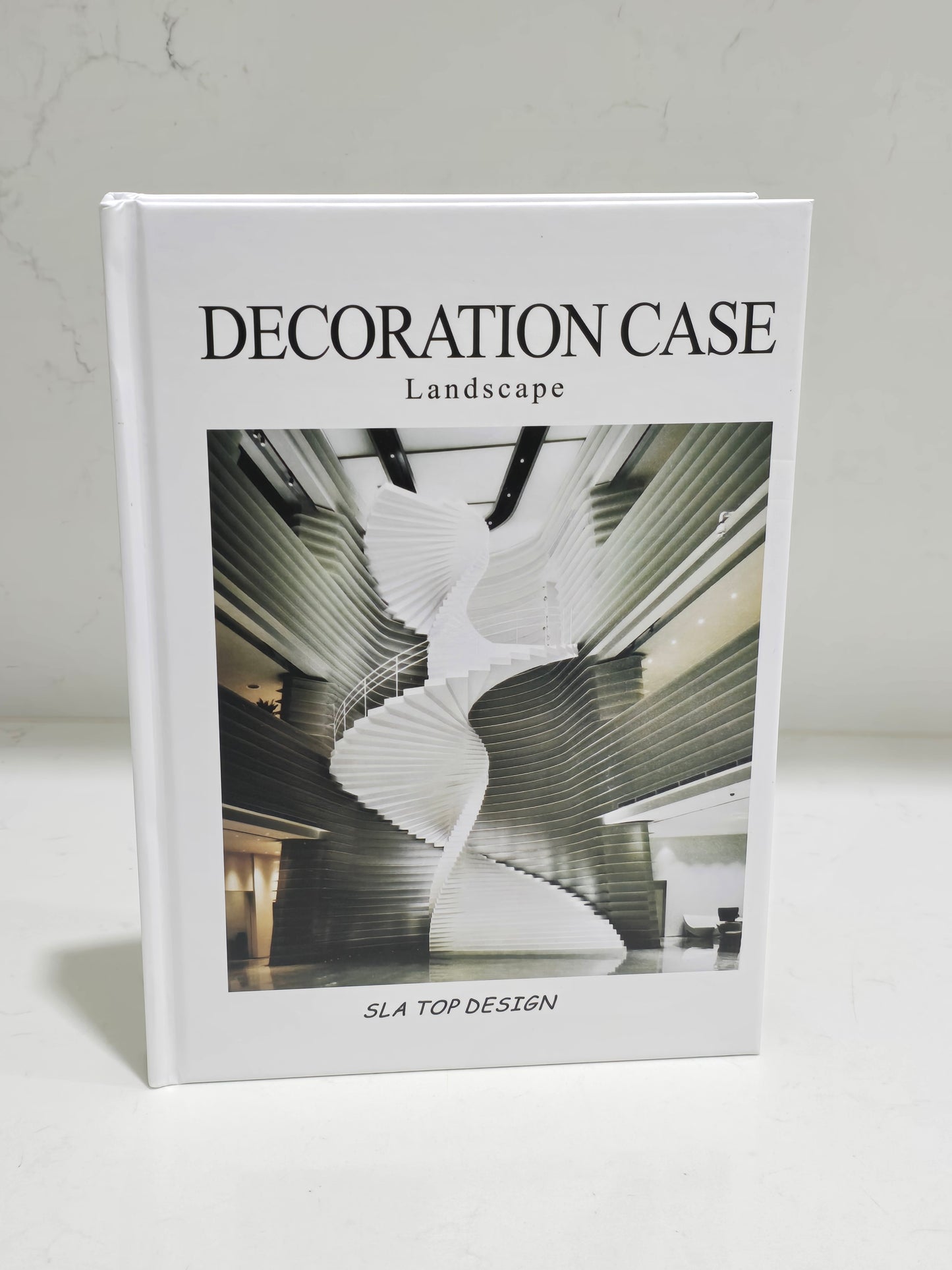 Decorative hard cover book