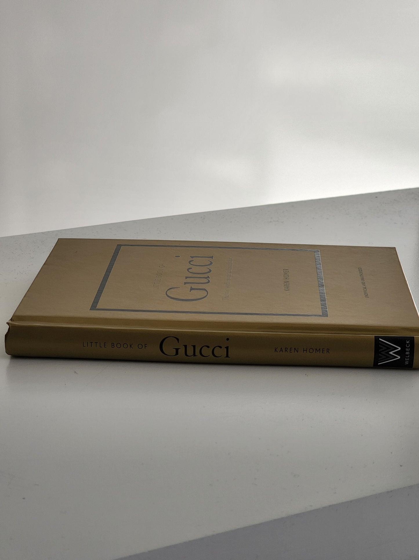 Gold gucci desinger book