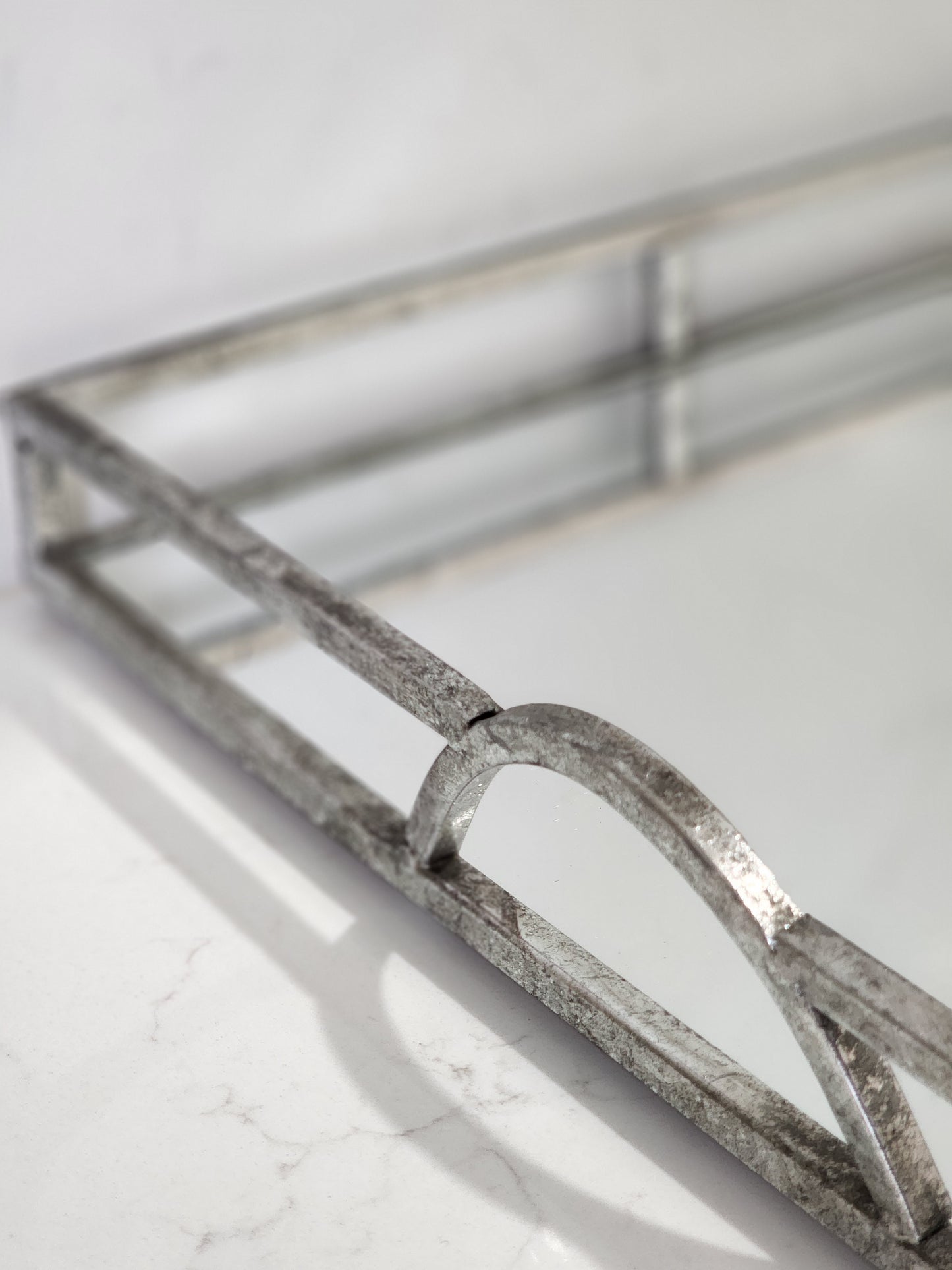 Dijon silver tray (large)
