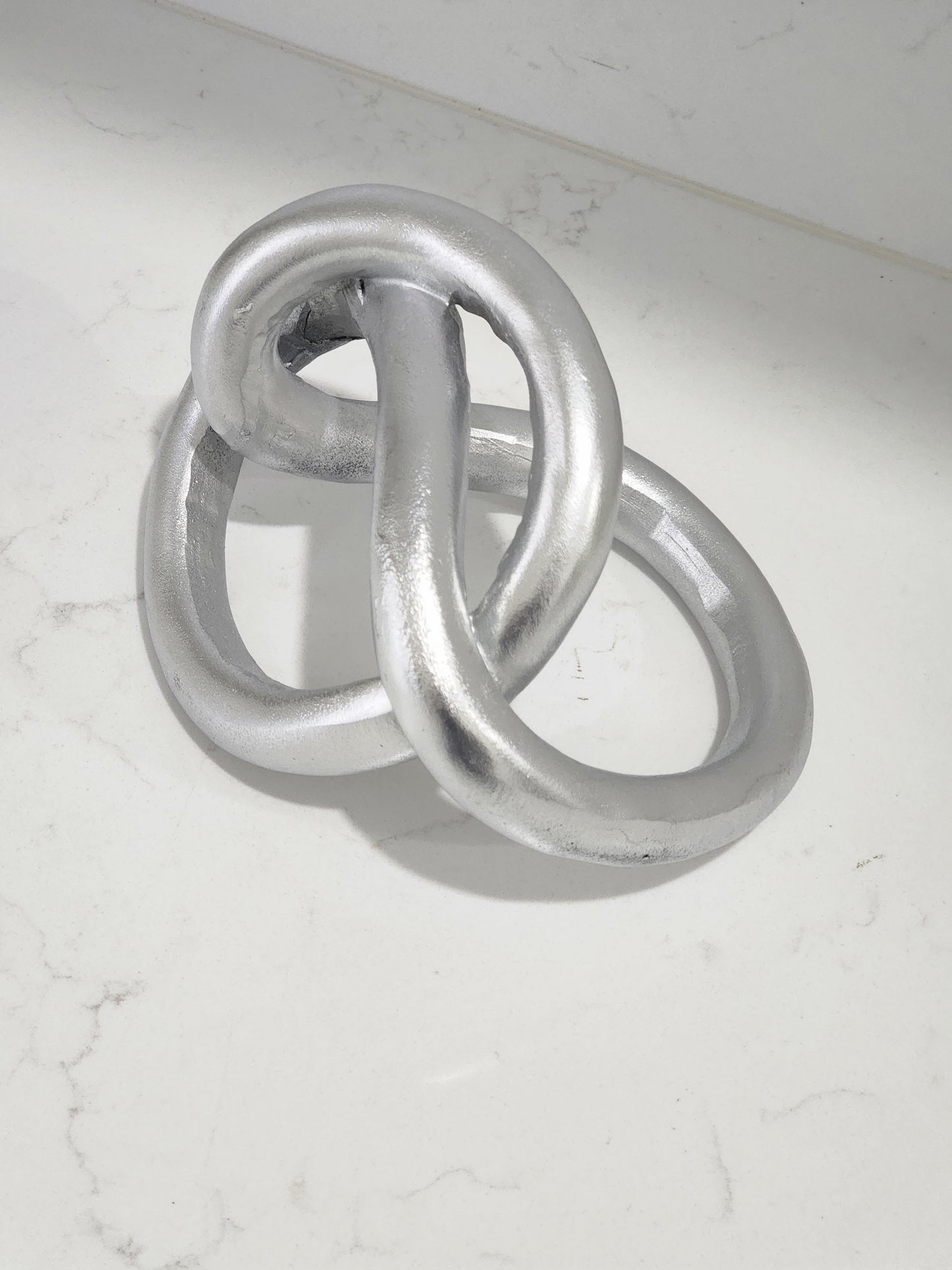 Naj silver Knot decor