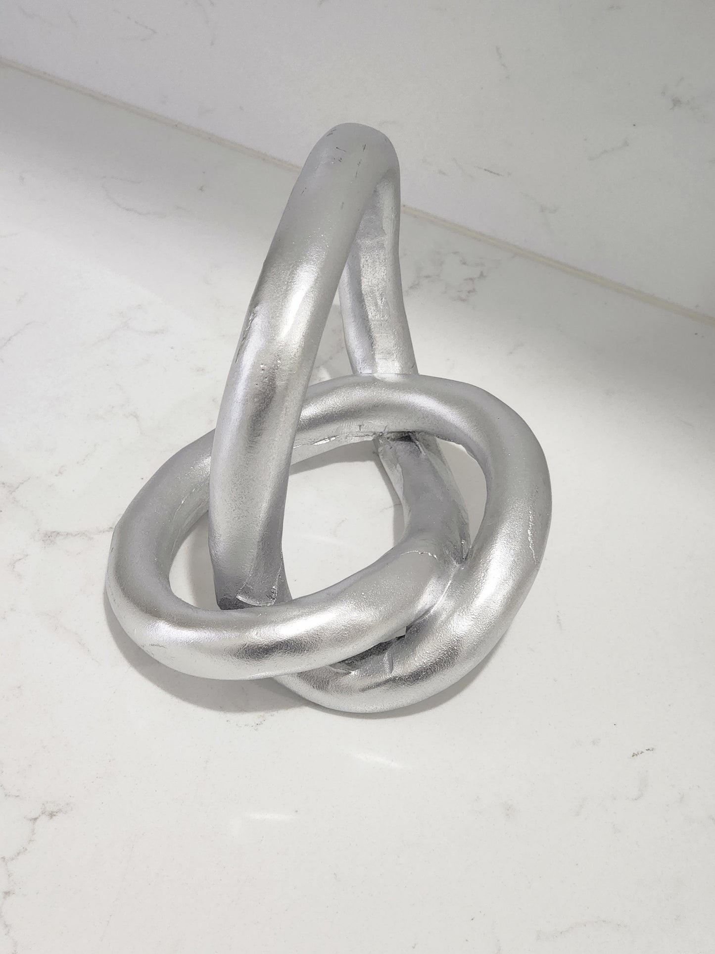 Naj silver Knot decor