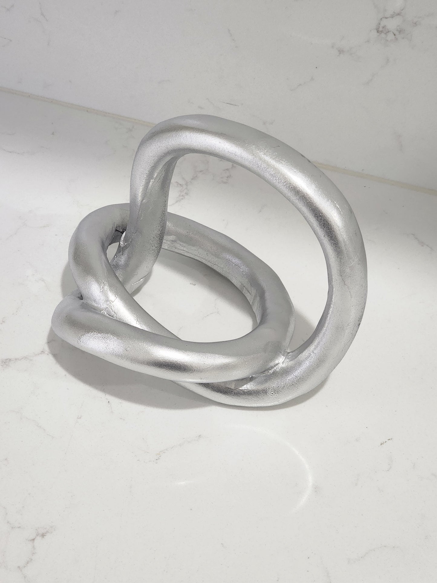 Naj silver Knot decor