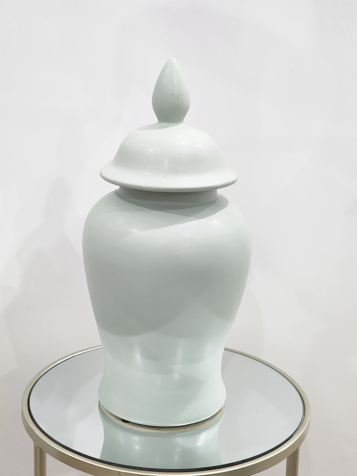 Moss ginger jar Decor