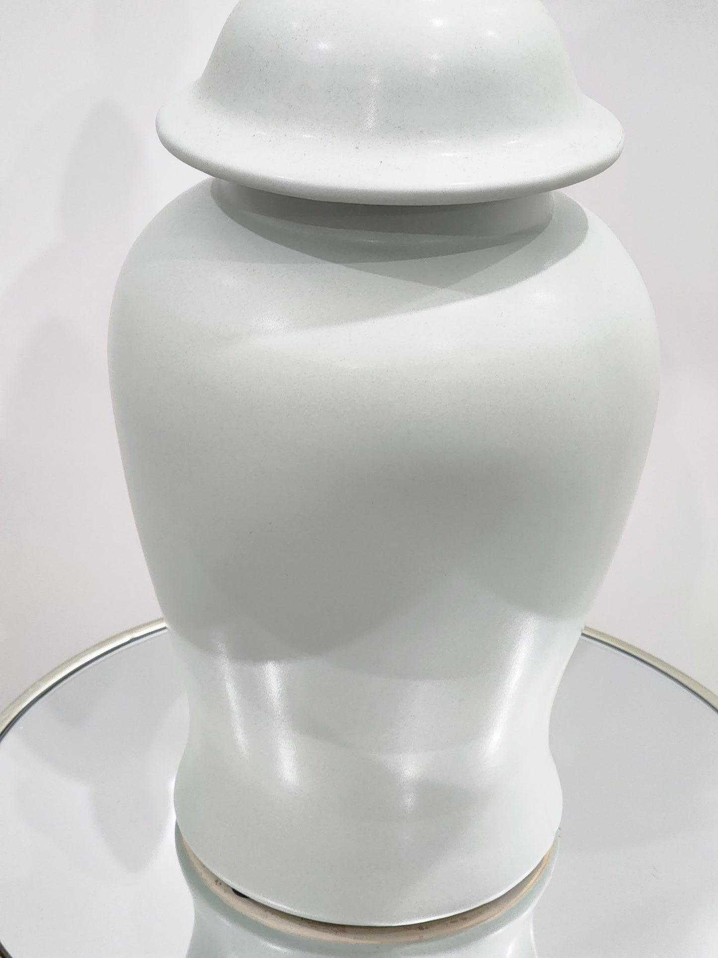 Moss ginger jar Decor