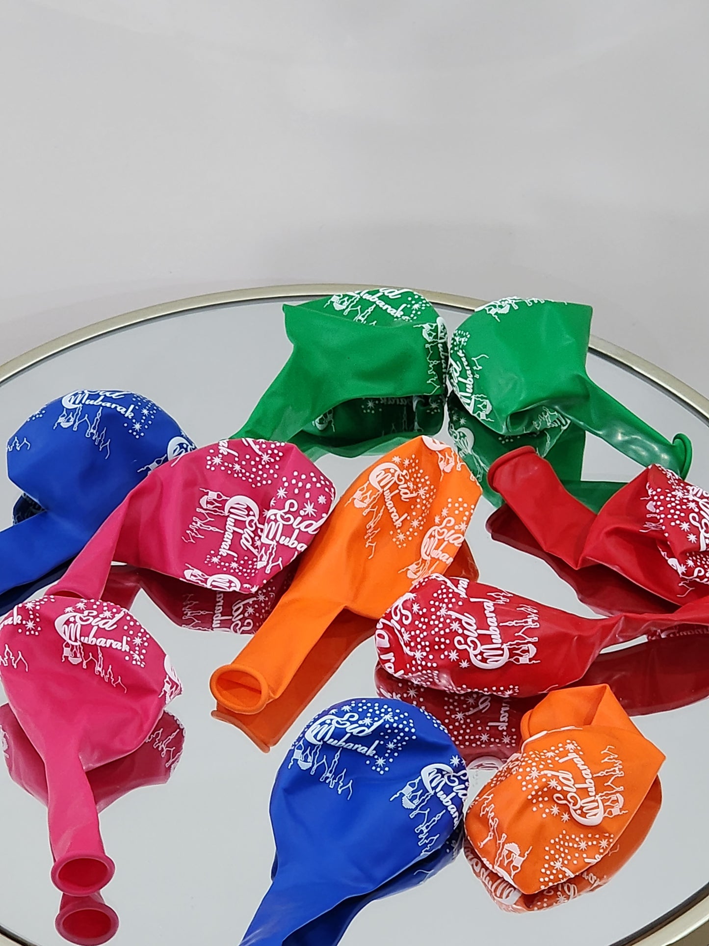 Mixed colour balloons 10 packEid/ramadan