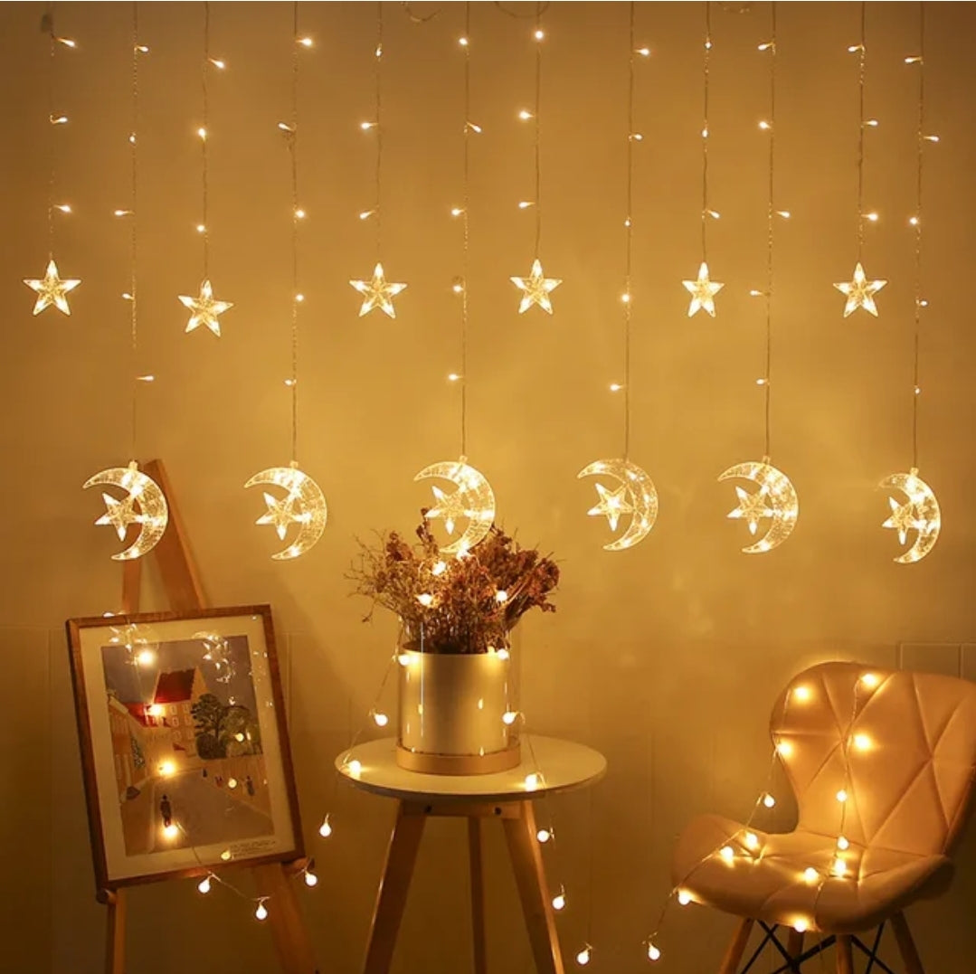 Eid /ramadan moon&stars lights