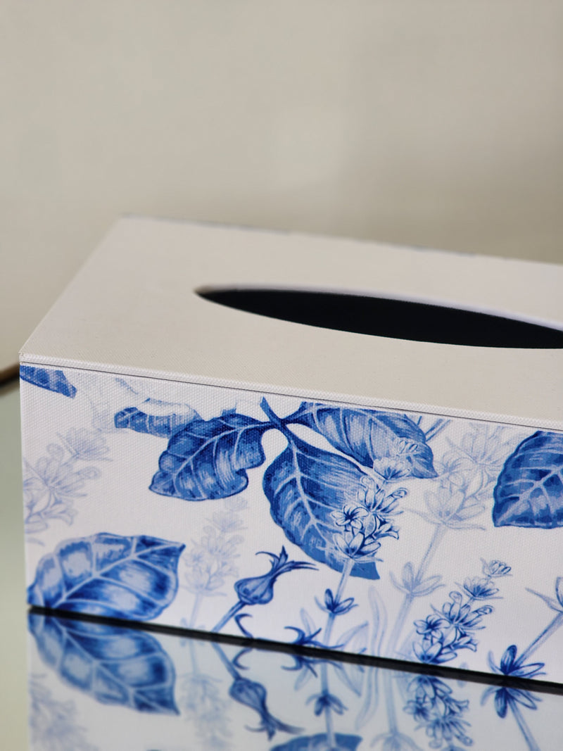 Hampton tissue box decor