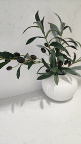 Dark green olive leaf ramadan arrangement