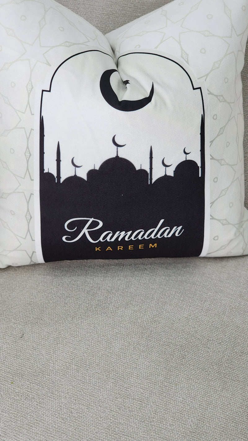 Black /white ramadan cushion