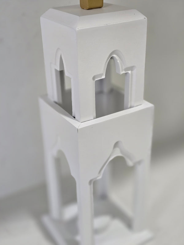 Ramadan large white minaret