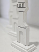 Ramadan white slim 3 piece minaret set