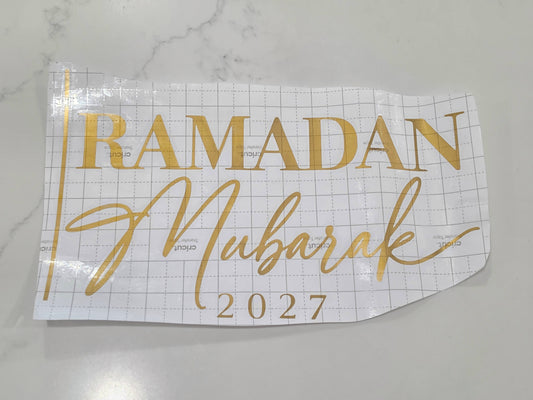Ramadan vinyl sticker