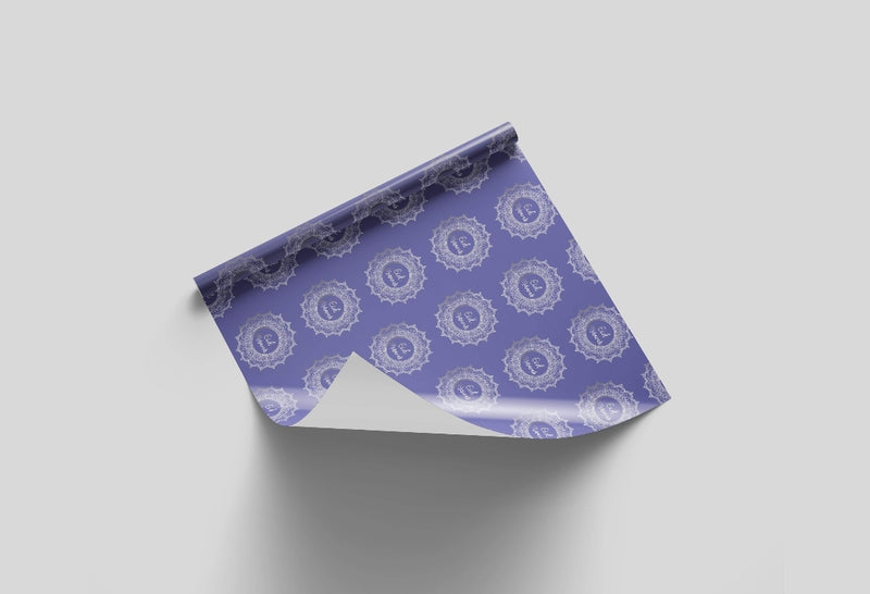 Eid wrapping paper 1 piece per pack  (violet)