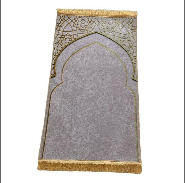 Ramadan prayer mat (grey)