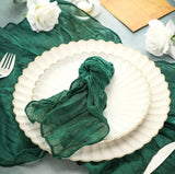 Ramadan green napkins