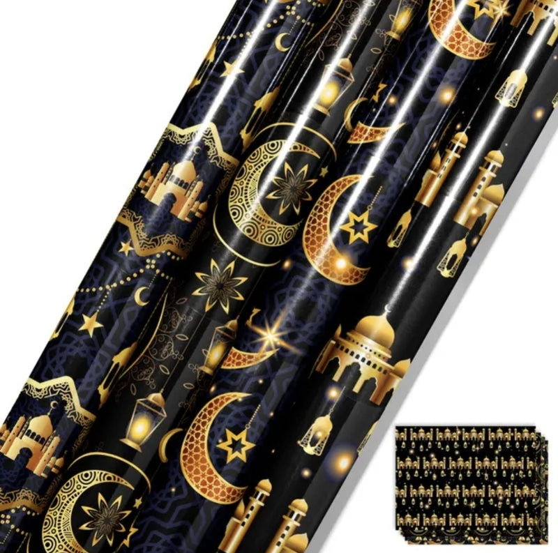 Eid 12 piece wrapping paper pack