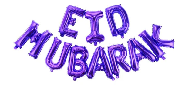 Eid mubarak balloon