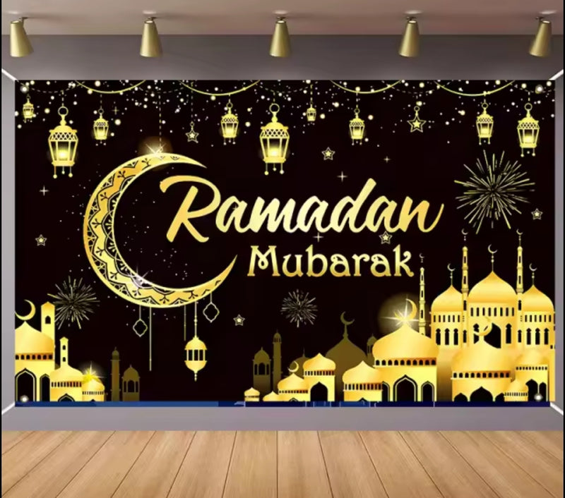 Ramadan mubarak banner (A)