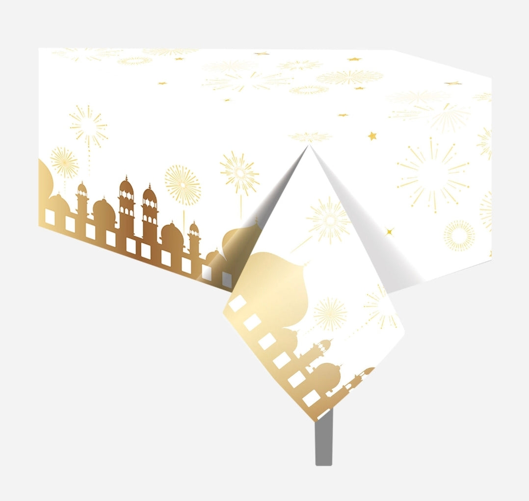 Ramadan/eid plastic table cloth