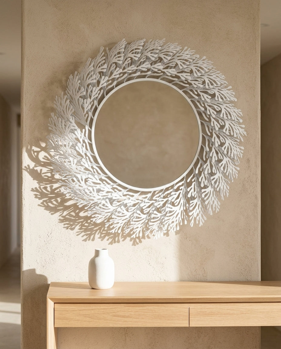 Wall Mirror — Coastal Entryway Lifestyle | Generated by Modelize