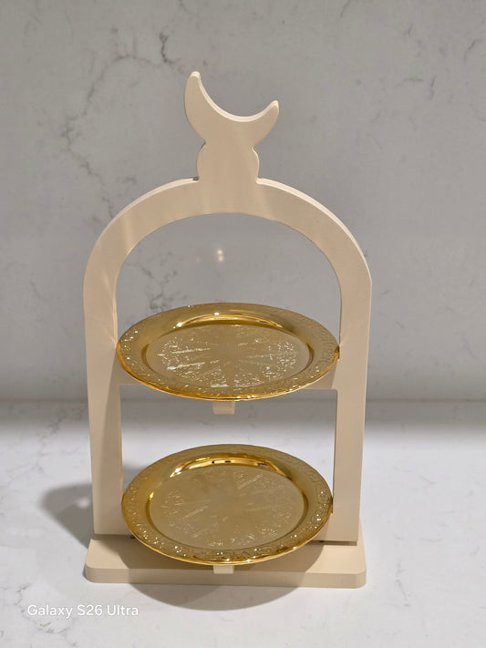 Cresent Eid collection 2 tier stand