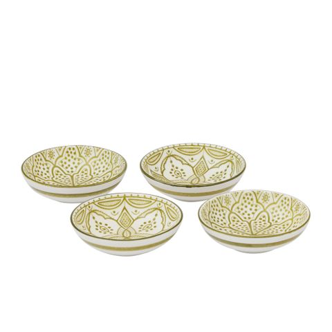 Ramadan olive mediterranean collection  4 piece bowl set