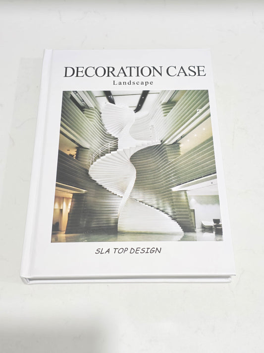 Decorative hard cover book