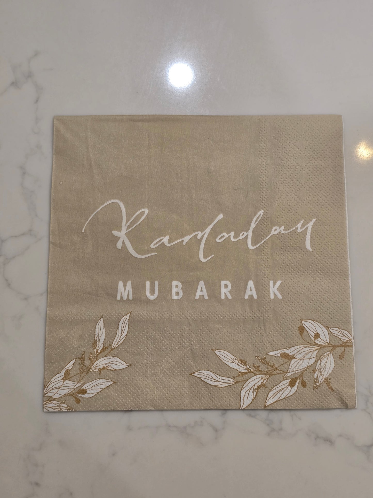 Sakinah Ramadan disposable plate set