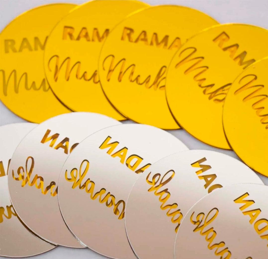 Ramadan mubarak cake toppers