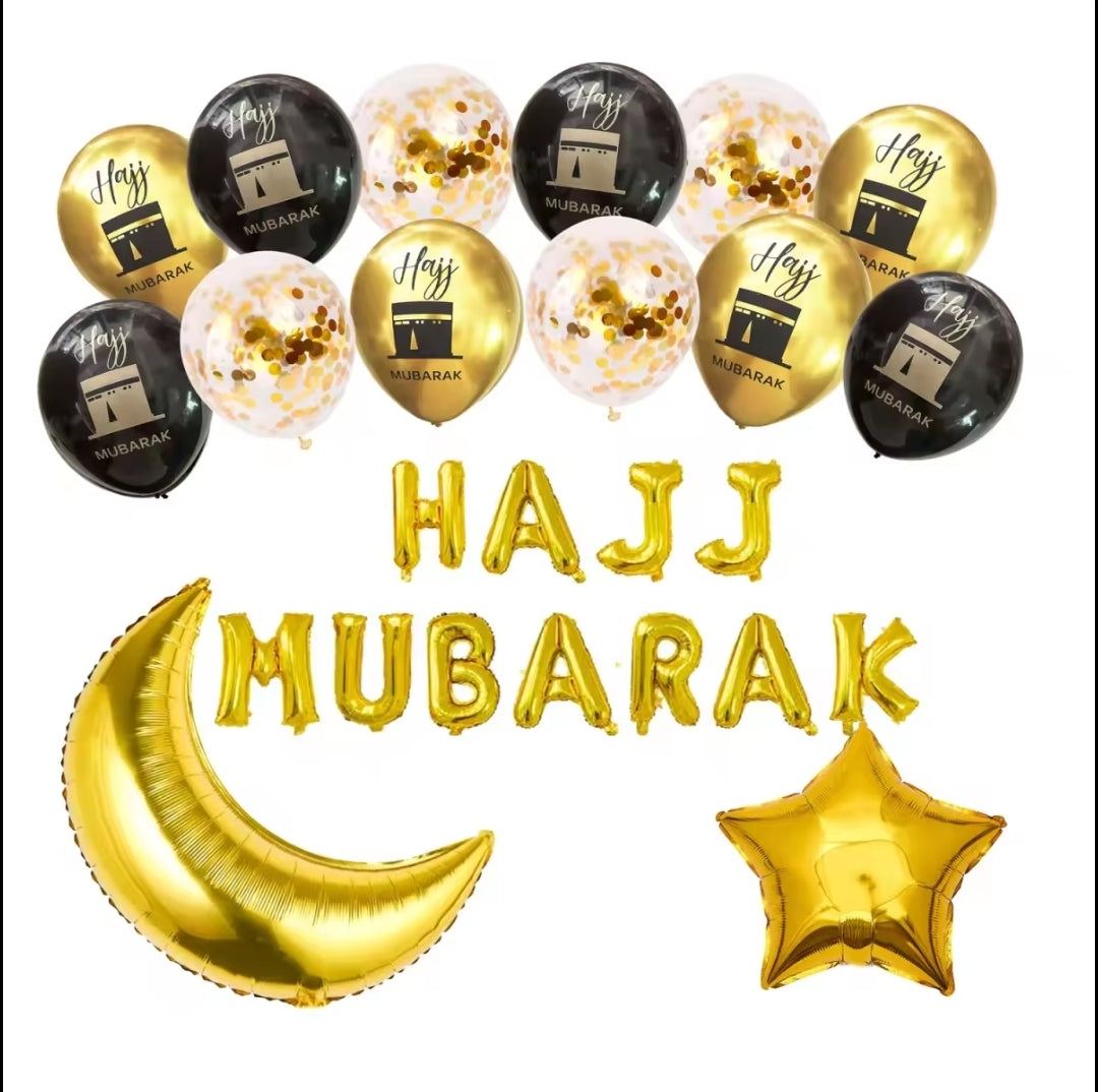 Hajj balloon pack