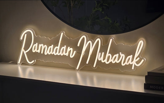 Ramadan neon light