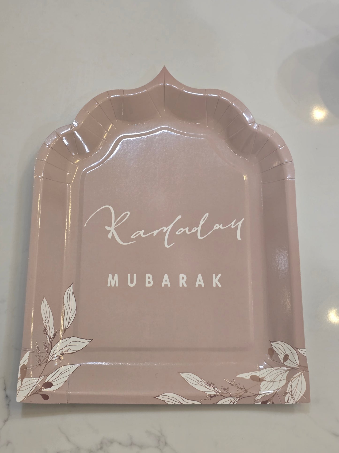 Sakinah Ramadan disposable plate set